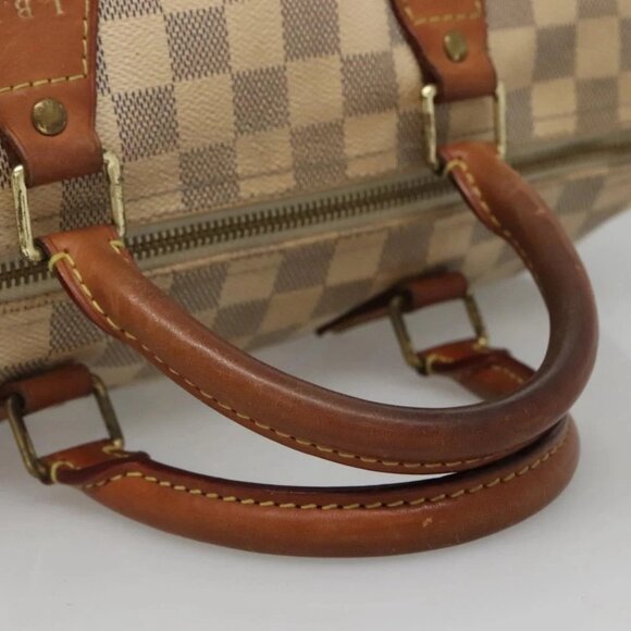 LOUIS VUITTON Damier Azur Speedy 30 Hand Bag N41533 LV Auth 135479 - Picture 9 of 16